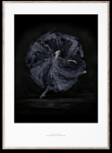 Plakat \'Essence of Ballet 06\' 50x70 - Sort/Hvid