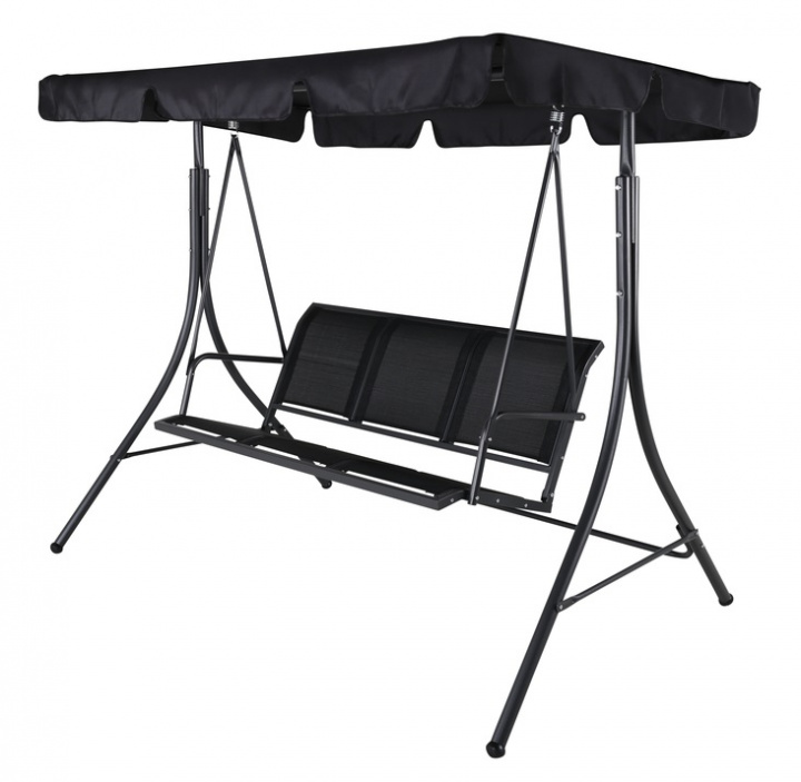 Hængekøje \'Eslöv\' - Sort i gruppen Møbler / Havemøbler / Loungemøbler hos Reforma (1017-408)