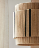 Loftlampe \'Vinata\' - Beige/Sort