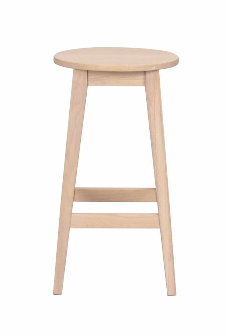 Barpall \'Austin\' - Natur/Hvid i gruppen Møbler / Sidde møbler / Barstole hos Reforma (103512)