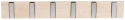 Kroglist \'Confetti\' 50cm - Hvidpigmenteret