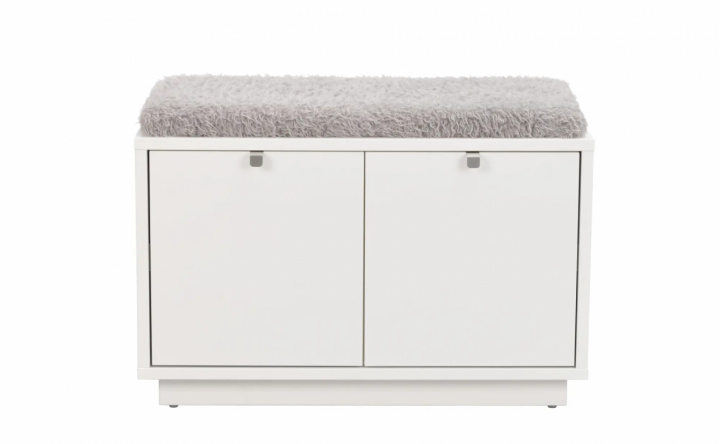 Bænk \'Confetti\' 70cm - Hvid/Lysgrå i gruppen Rum hos Reforma (103756)