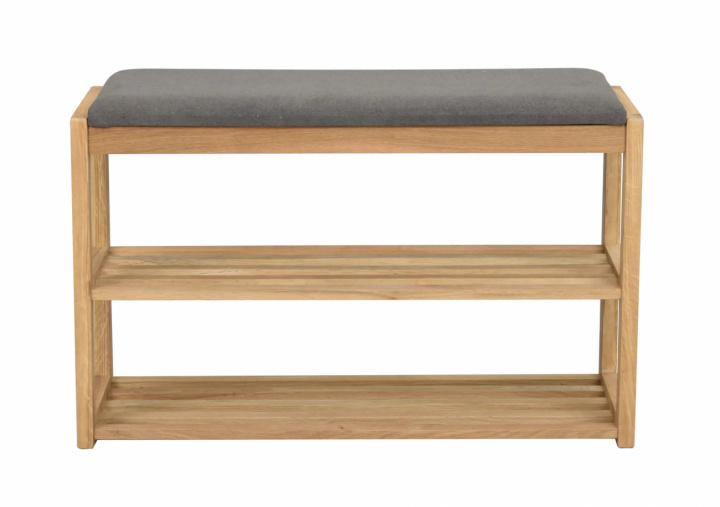 Skostativ \'Confetti\' - Natur/Grå i gruppen Møbler / Hylder & opbevaring / Hat- og sko hylder hos Reforma (103821)