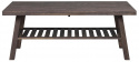 Sofabord \'Brooklyn\' 130x75cm - Mørk brun