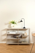 Bogreol \'Seaford\' 114x78cm - Grå