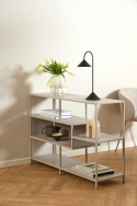 Bogreol \'Seaford\' 114x78cm - Grå