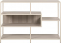 Bogreol \'Seaford\' 114x78cm - Grå