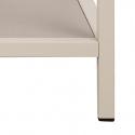 Bogreol \'Seaford\' 114x78cm - Grå