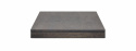 Tillægsplade \'Brooklyn\' 50x95cm - Mørkebrun
