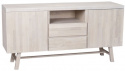Skænk \'Brooklyn\' 160x45cm - Hvidpigmenteret