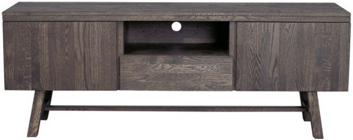 Tv-Bord \'Brooklyn\' - Mørkebrun i gruppen Møbler / Hylder & opbevaring / TV-Bænke hos Reforma (108584)