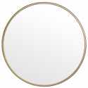 Spejl \'Rund\' 80cm - Guld