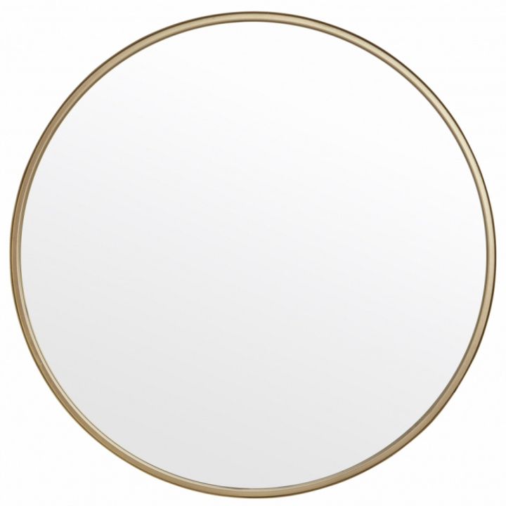 Spejl \'Rund\' 80cm - Guld i gruppen Indretning / Dekoration / Spejle hos Reforma (1085)