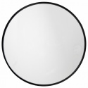 Spejl \'Rund\' 80cm - Sort