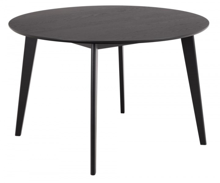 Spisebord \'Roxby\' Rundt 120x76cm - Sort i gruppen Møbler / Bord / Spisebord hos Reforma (109197)