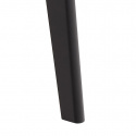 Spisebord \'Roxby\' Rundt 120x76cm - Sort