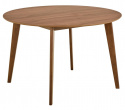 Spisebord \'Roxby\' Rundt 120x76cm - Brun