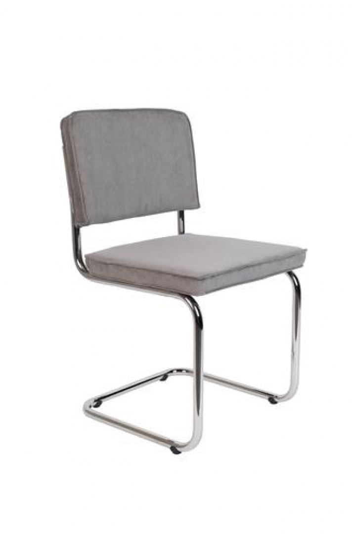 Stol \'Ridge Rib\' - Lysgrå i gruppen Møbler hos Reforma (1100076)