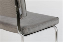 Stol \'Ridge Rib\' - Lysgrå