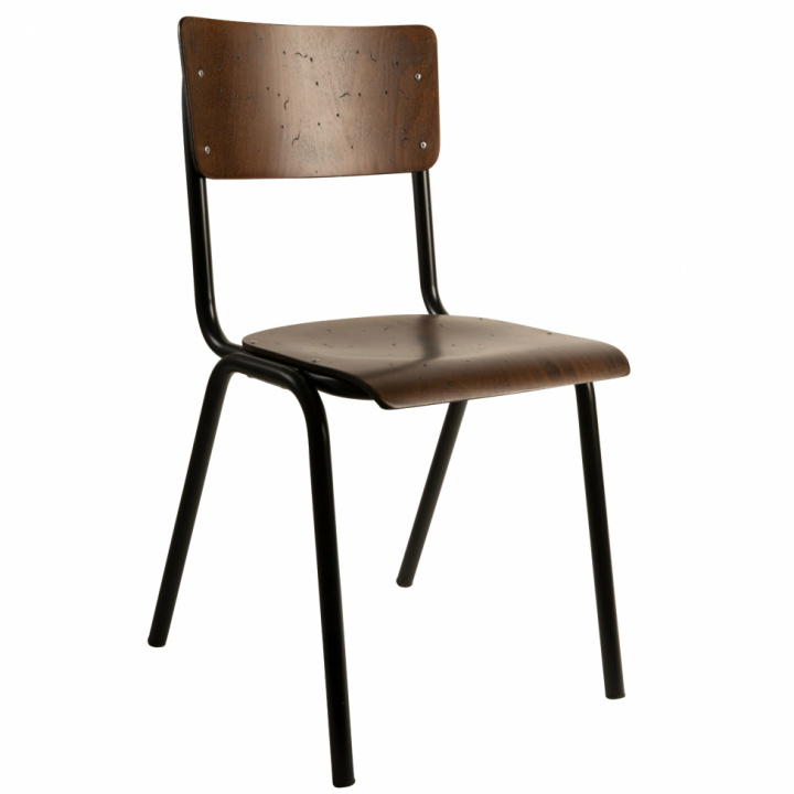 Stol \'Scuola\' - Brun i gruppen Møbler / Sidde møbler / Stole hos Reforma (1100239)