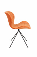 Stol \'Omg\' - Sammet/Orange