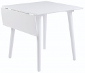 Spisebord \'Lotta\' 80x80cm - Hvid