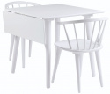 Spisebord \'Lotta\' 80x80cm - Hvid