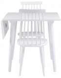 Spisebord \'Lotta\' 80x80cm - Hvid
