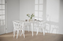 Spisebord \'Lotta\' 120x80cm - Hvid