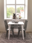 Spisebord \'Lotta\' 120x80cm - Hvid