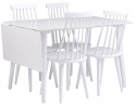 Spisebord \'Lotta\' 120x80cm - Hvid