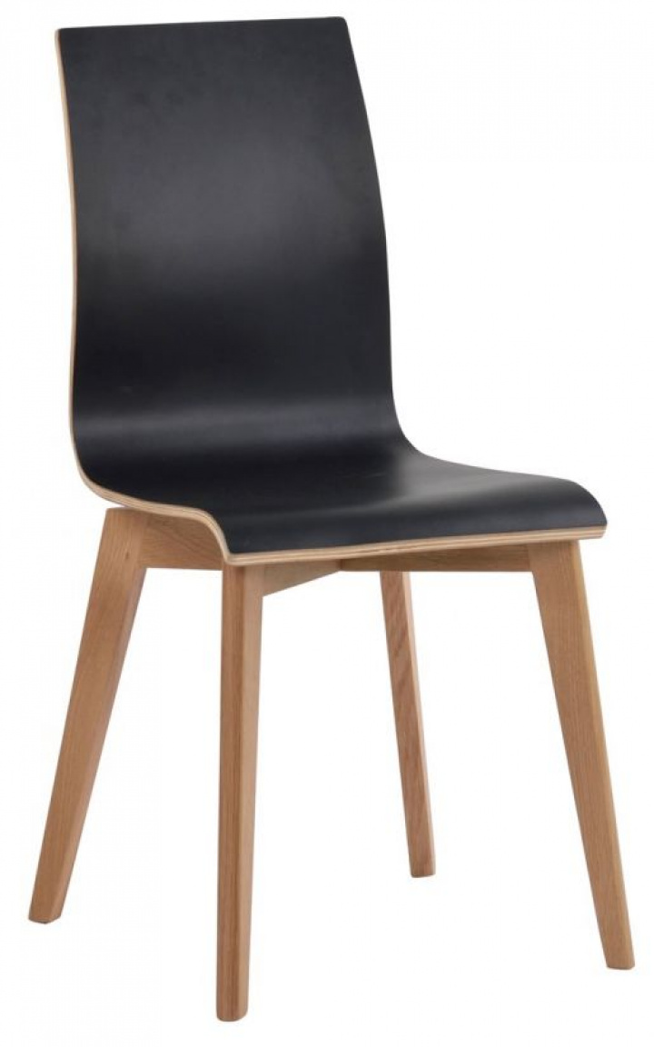 Stol \'Gracy\' - Sort/Eg i gruppen Møbler / Sidde møbler / Stole hos Reforma (113630)