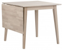 Spisebord \'Filippa\' 80x80cm - Hvidpigmenteret Eg