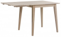 Spisebord \'Filippa\' 80x80cm - Hvidpigmenteret Eg