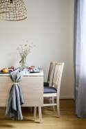Spisebord \'Filippa\' 120x80cm - Hvidpigmenteret
