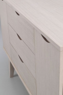 Skænk \'Filippa\' 122x85cm - Eg/Hvidpigmenteret