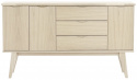 Skænk \'Filippa\' 150x85cm - Eg/Hvidpigmenteret