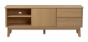 TV-bænk \'Yumi\' 152x42cm - Eg