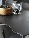 Spisebord \'Yumi\' 190x90cm - Sort