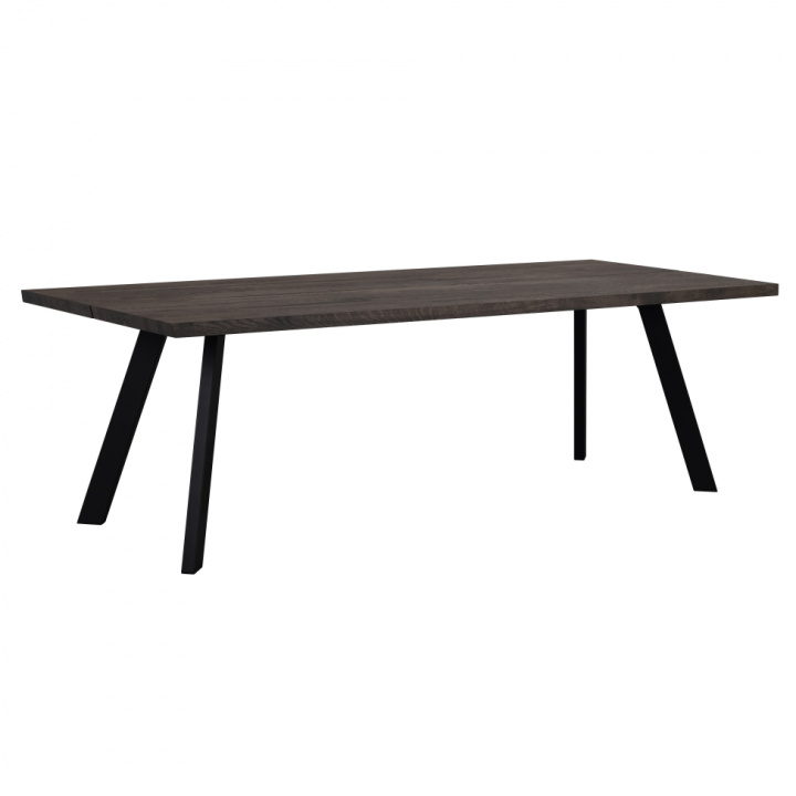 Spisebord \'Fred\' - Brun/Sort 240x100cm i gruppen Møbler / Bord hos Reforma (117430)