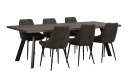Spisebord \'Fred\' - Brun/Sort 240x100cm