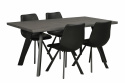 Spisebord \'Fred\' 170x95cm - Brun/Sort