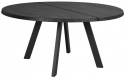 Spisebord \'Fred\' Rundt 160cm - Sort