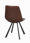 Stol \'Auburn\' - Brun/Sort