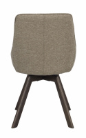 Stol \'Alison\' - Mørkbeige/Eg