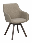 Karmstol \'Alison\' - Mørkbeige