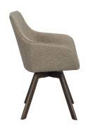 Karmstol \'Alison\' - Mørkbeige