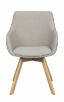 Karmstol \'Alison\' - Beige/eg