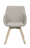 Karmstol \'Alison\' - Beige/hvidpigmenterede