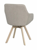 Karmstol \'Alison\' - Beige/hvidpigmenterede